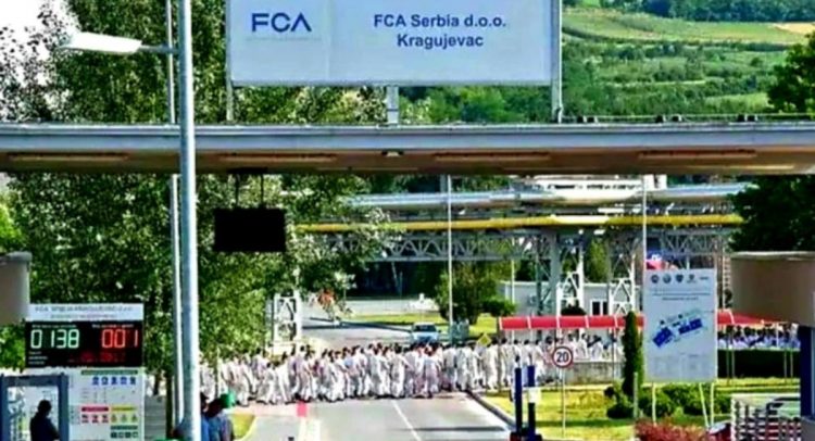 FIJAT u julu radi šest dana pa pauza do septembra?