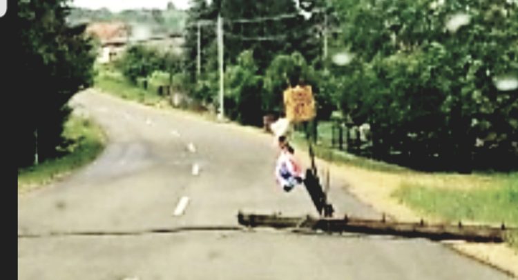 OPREZ: U Sabanti pala bandera na put!