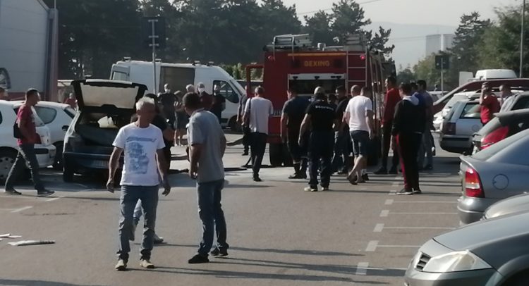 Požar na Buvljaku!