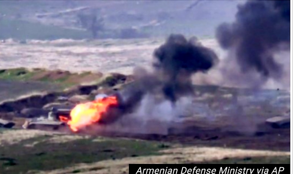 Opšti rat! Jermenija oborila tri helikoptera i uništila tri tenka Azerbejdžana!