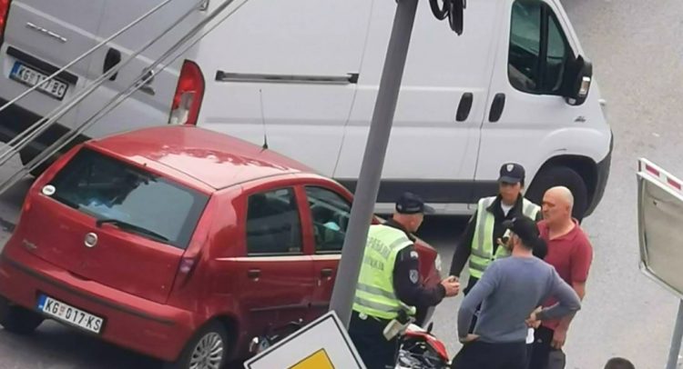 Sudario se skuter i „punto“ u Kragujevcu
