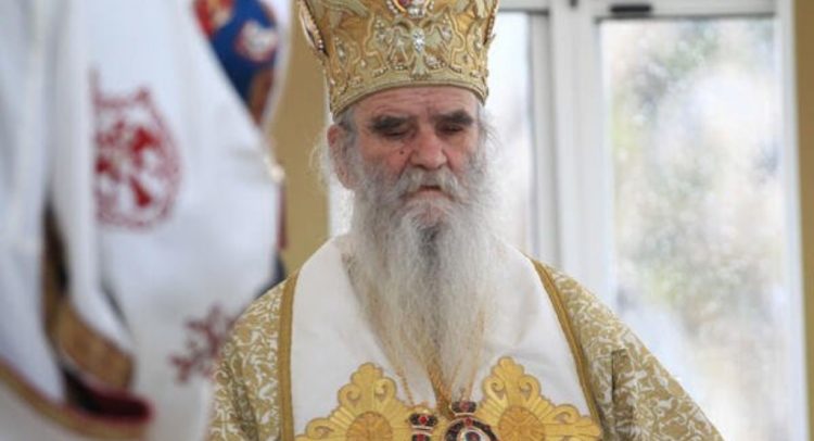 Mitropolit Amfilohije zaražen koronom!
