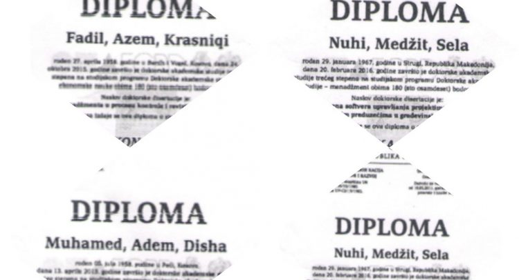 megaeksluzivno: „Šiptarske diplome“ koje je policija pronašla u Kragujevcu!