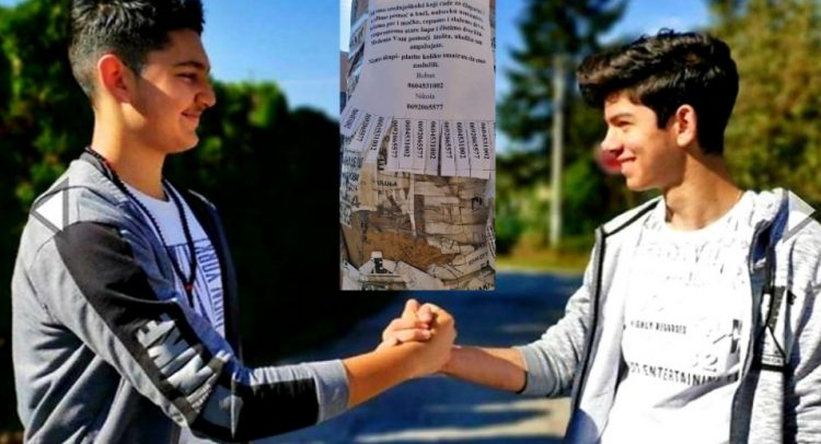 Ovo su sjajni momci iz Čačka- imaju 16 godina dali su oglas i sami zarađuju