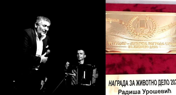 Veliko priznanje: Radiša Urošević dobio nagradu za životno delo!