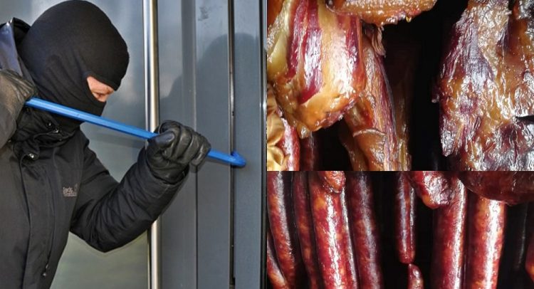 nezapamćeno u Šumadiji: ukrali oko 130 kilograma mesa iz pušnice!