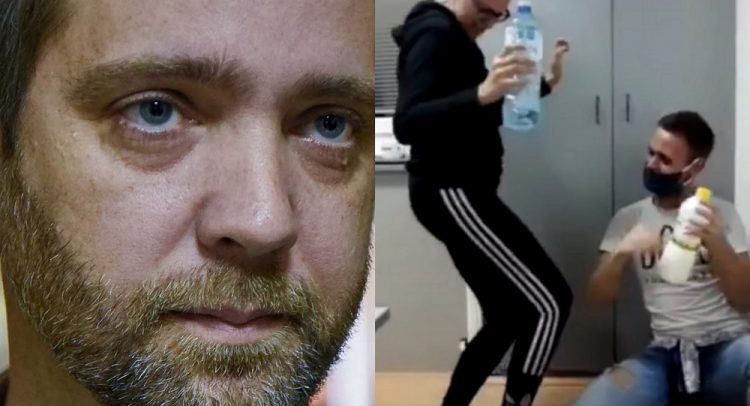 ekskluzivno: ples Dašićevih kadrova u stranačkim prostorijama (video)