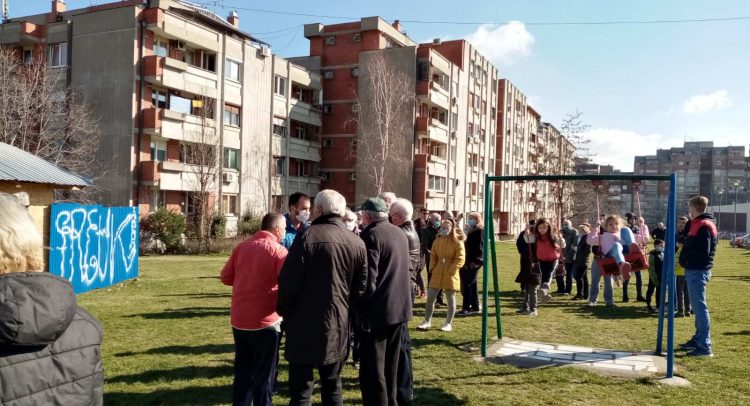 počeo protest građana u Kragujevcu. Ne daju Aerodrom!