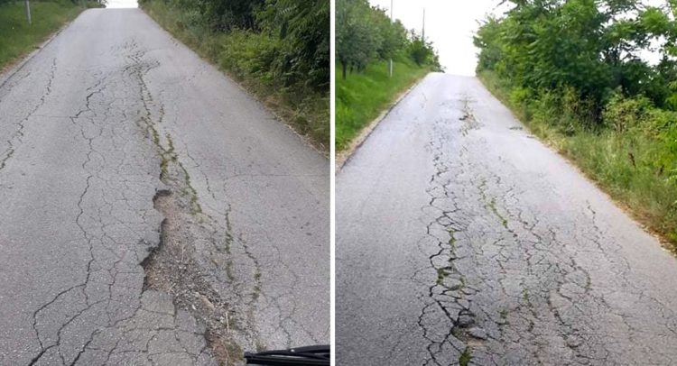 Put potonuo, a ovuda prolazi gradski autobus za Baljkovac kod Kragujevca