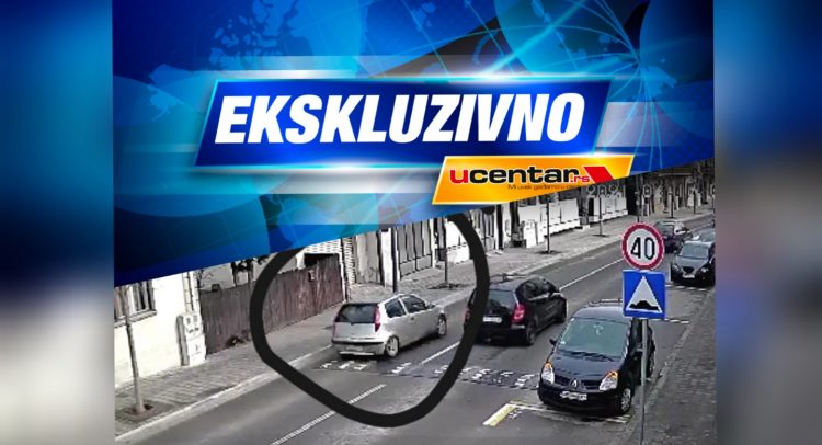 (ekskluzivno- video) Vozio ludački danas po Aranđelovcu- „zakucao“ se u kuću!