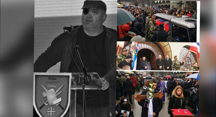 DA SE NAJEŽIŠ: Srbi ispraćaju RUSA Andejeva uz pesmu VIDOVDAN i plotune Vojske Srbije! (video)
