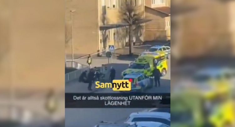 teroristički napad u Švedskoj: policija ranila napadača (prvi snimak)