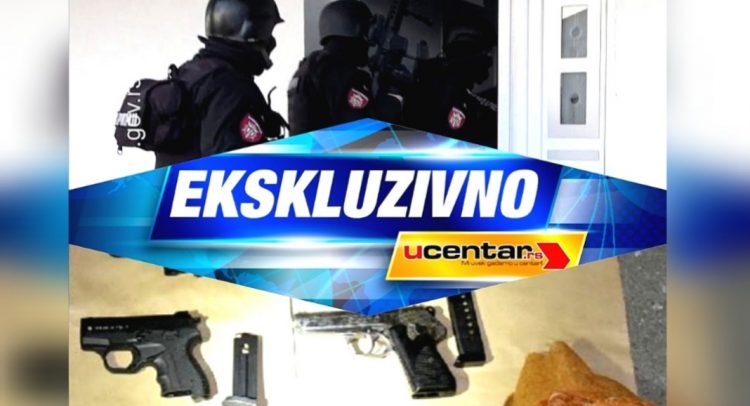 u centru Kragujevca pronađena velika količina droge, oružja i dinamita!