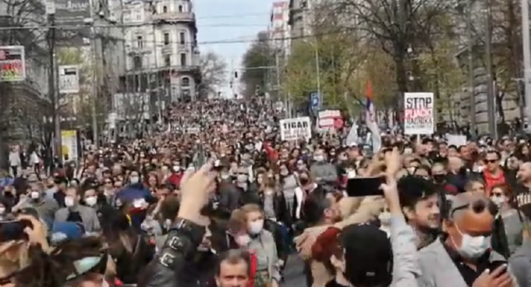 EKOLOŠKI USTANAK U BEOGRADU!