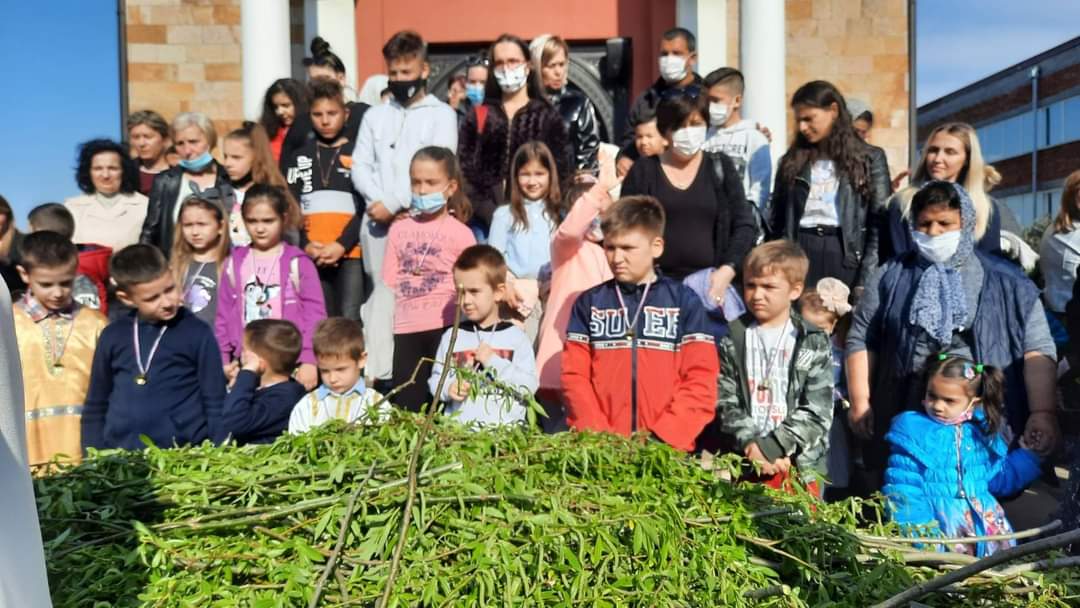 Deca obeležila Vrbicu u hramu Svetog Save u Kragujevcu