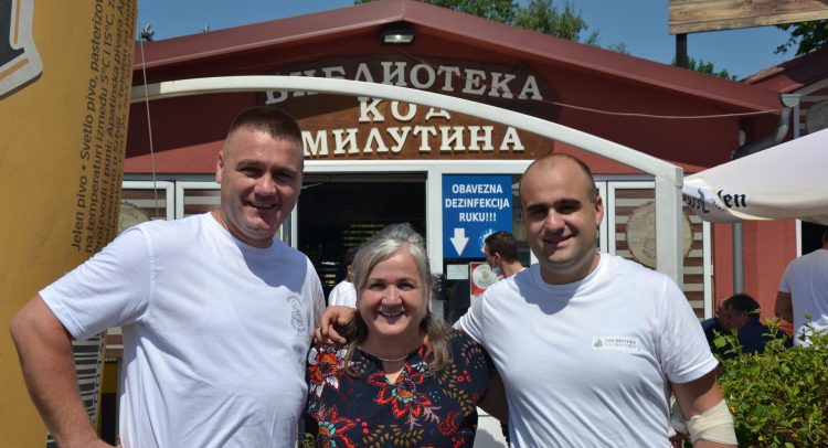 sve je spremno za najveću humanitarnu akciju u „Biblioteci kod Milutina“!