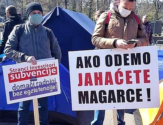 „POBUNA“!- FRILENSERI KRENULI U PROTESTNU ŠETNJU (uživo)