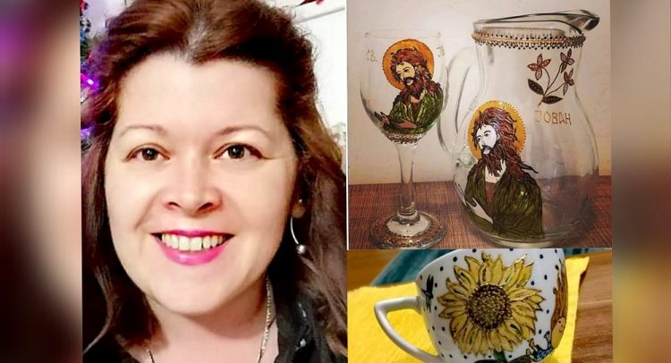 Marija iz Kragujevca oslikava staklo i odavno je zašla u umetnost!