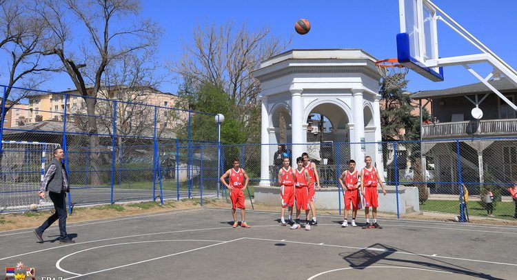 Obnovljena sportska igrališta kod Sokolane  u Kragujevcu