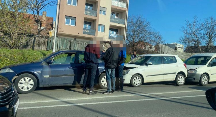 manji lančani sudar u Kragujevcu- nema povređenih