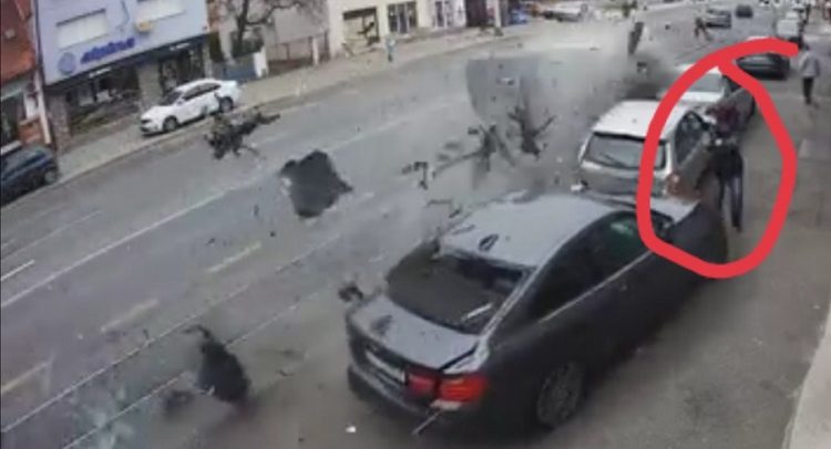 ŠTA prežive čovek.. Snimak stravične saobraćajke kruži regionom! (video)