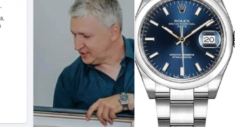 Opaaa… predsednik opštine Bojan Radović nosi roleks od- 12 000 evra!?