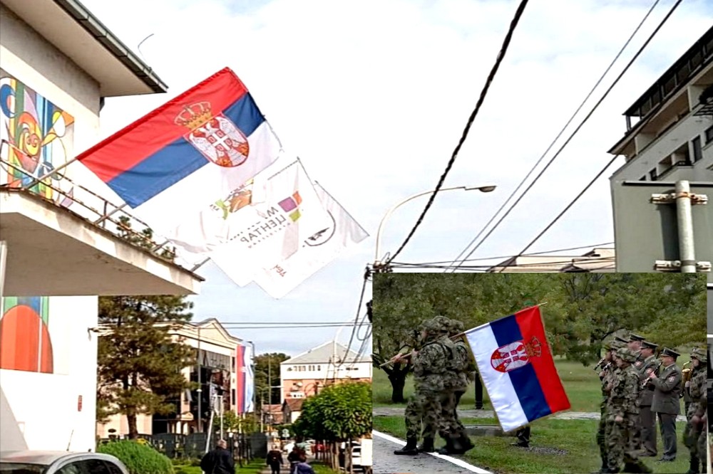 DUDUCI! Bruka usred Kragujevca se nastavlja- u srcu Srbije ne znaju kako se ističe SRPSKA ZASTAVA!