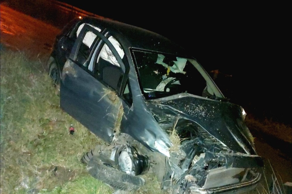 ČUDO: u udesu u Opornici kod Kragujevca auto uništen-nema povređenih!