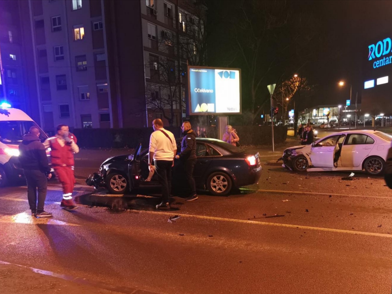 Sudar kod „Rode“ : Ima povređenih ( foto)