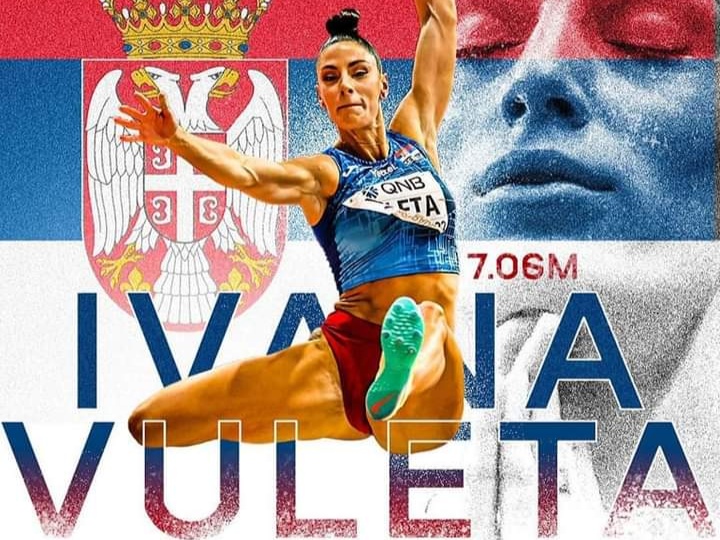 Ponos Srbije: Ivana Španović Vuleta je svetska šampionka, skočila 7,06 metara!!!