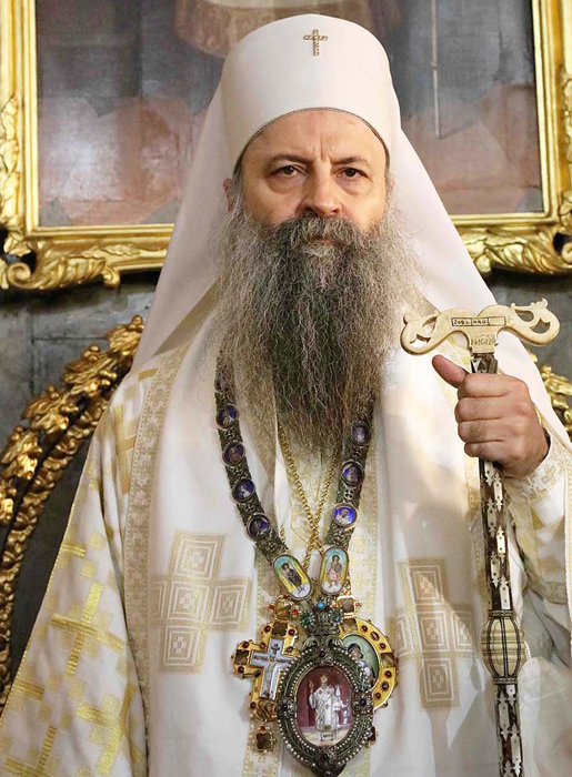 PATRIJARH PORFIRIJE U Kragujevcu.
