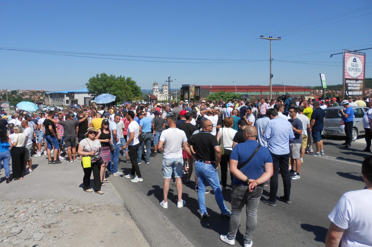 Radnici Fijata blokirali magistralni put Kragujevac- Kraljevo – Čačak