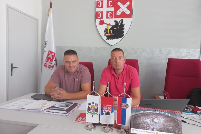 VELIKI INTERVJU rukovodilaca SPD RADNIČKI. Za Ucentar: Žika Ceković i Stavro Rašković.