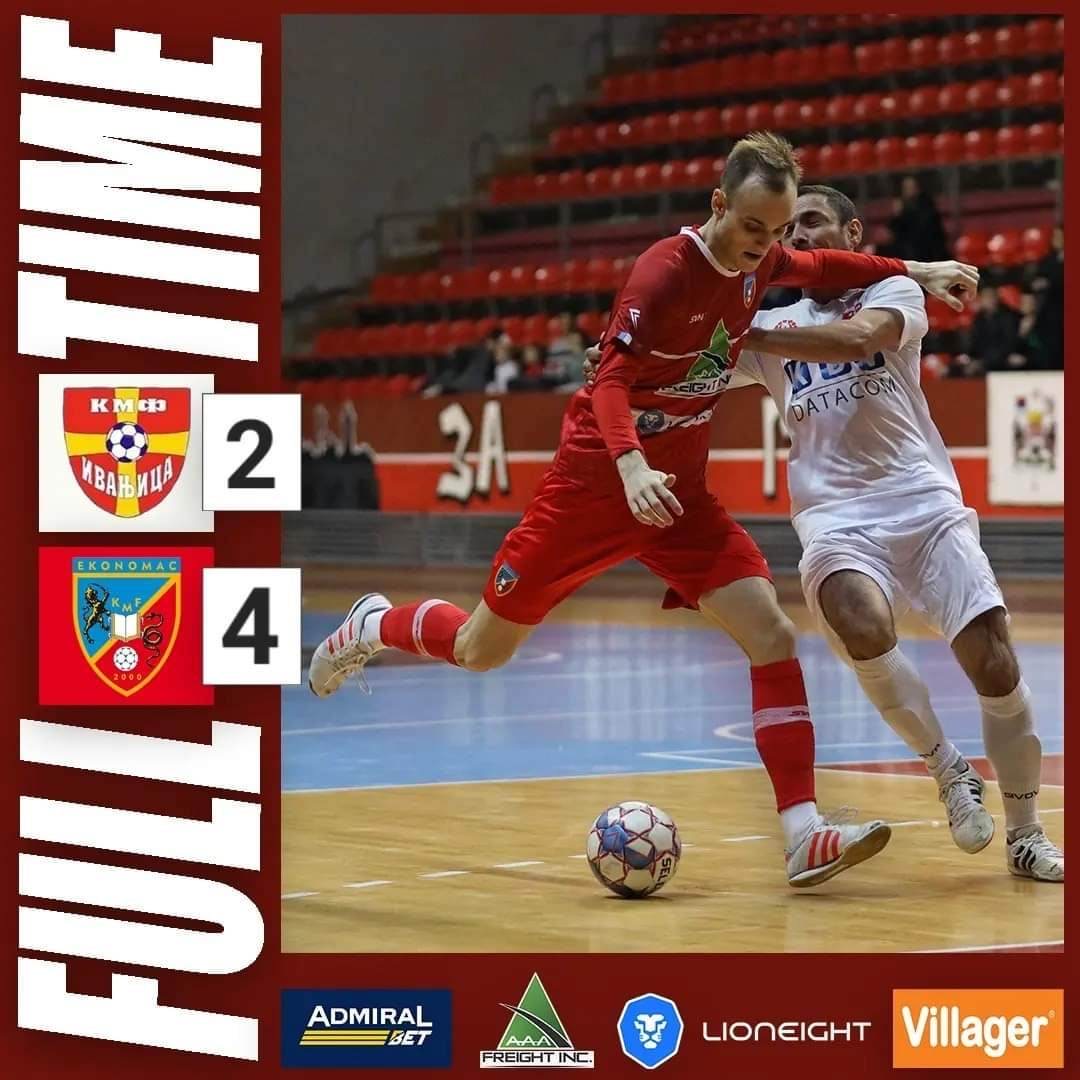 FUTSAL: Ekonomac siguran u Ivanjici