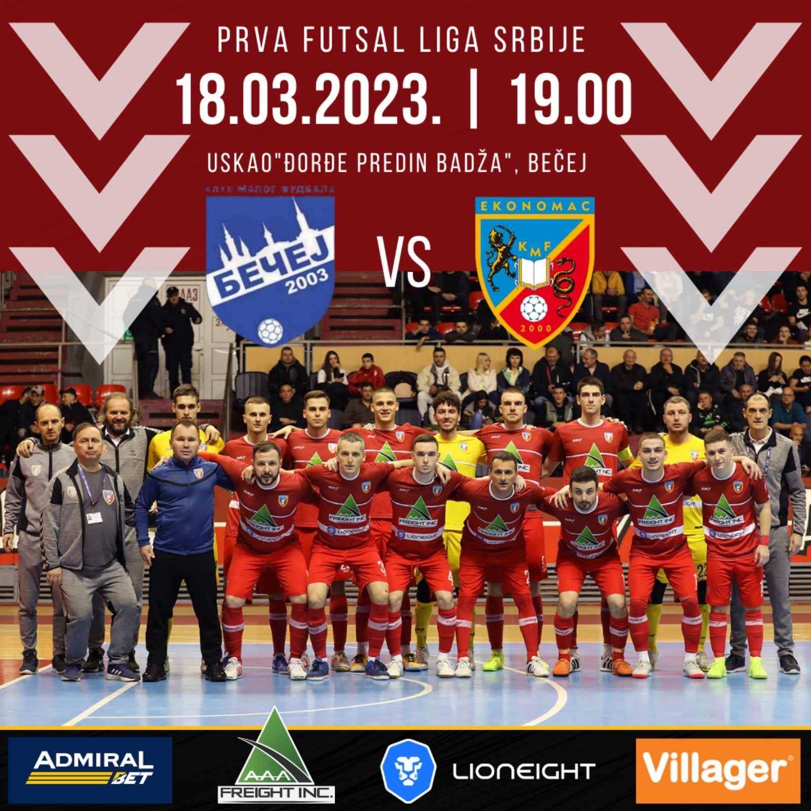 FUTSAL: Još jedan derbi pred Ekonomcem
