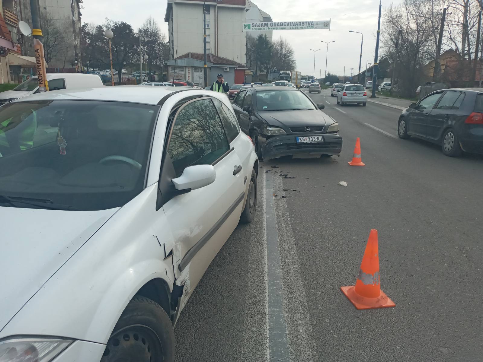 Udes u Stanovu, saobraćaj USPOREN (FOTO)