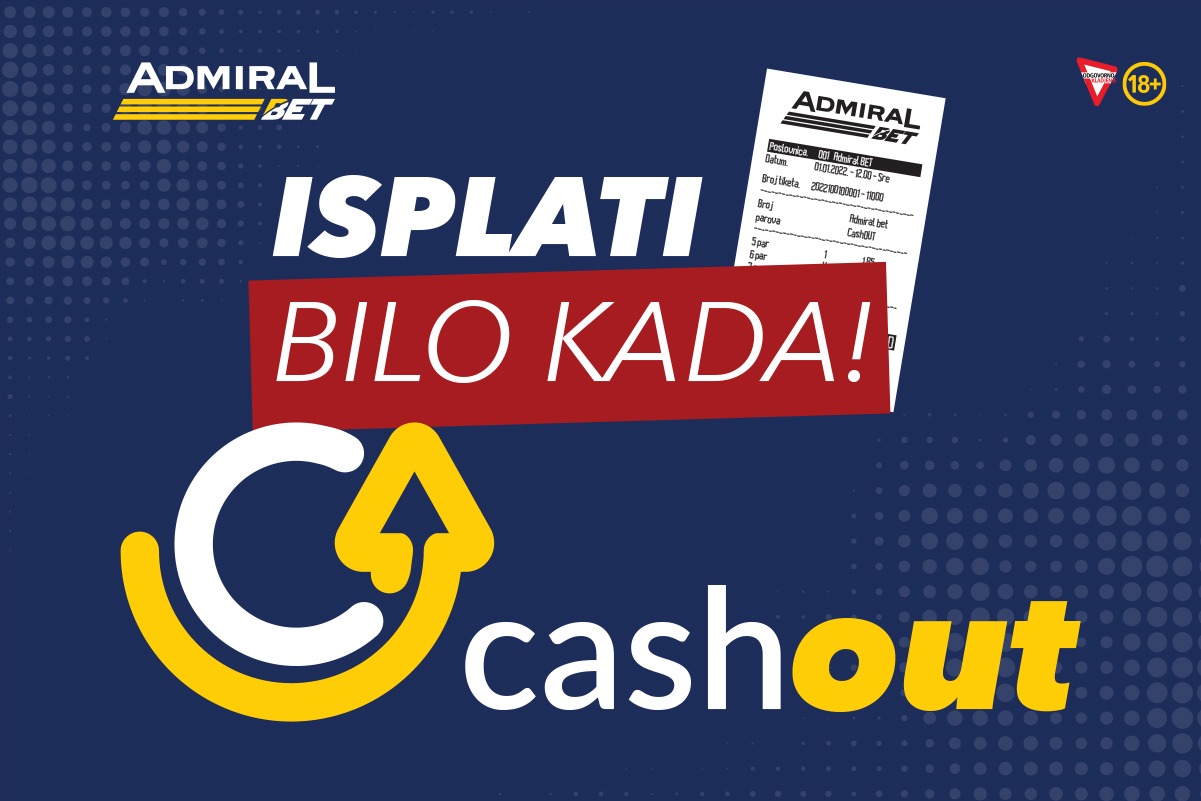 SVAKI TIKET PROLAZI, SAMO U ADMIRALBETU