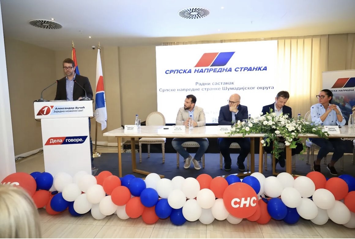 Miloš Vučević u poseti Kragujevcu