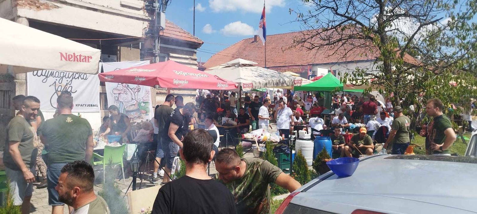 Gulašijada u selu Borač