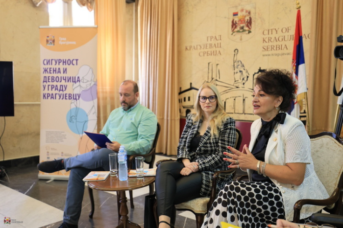 ''Sigurnost žena i devojčica u gradu Kragujevcu''