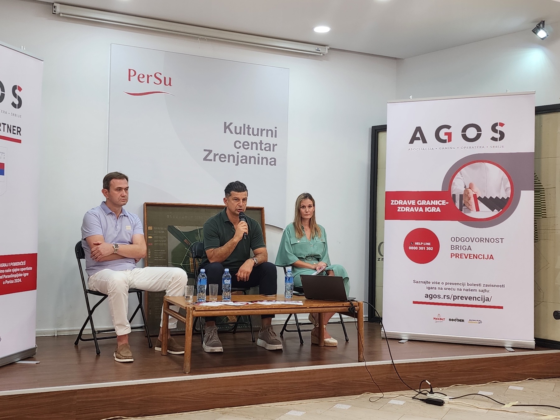 Četvrta tribina „Zdrave granice – zdrava igra“ u organizaciji Udruženja Agos održana u Zrenjaninu