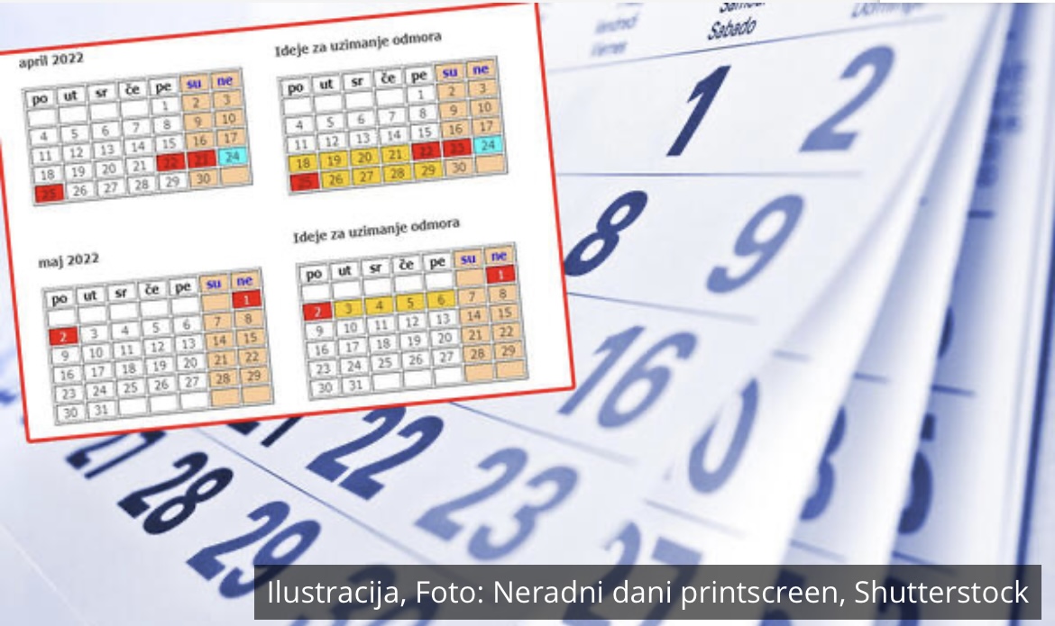 USKORO STIŽU NOVI NERADNI DANI: Uz neki dan odmora i spajanje slobodnih, može da se dobije mini-godišnji
