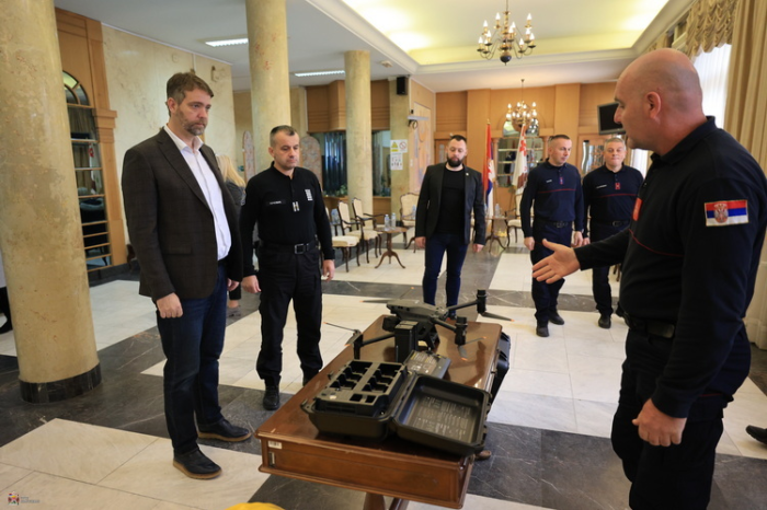 Uručena spasilačka oprema Upravi za vanredne situacije Kragujevac