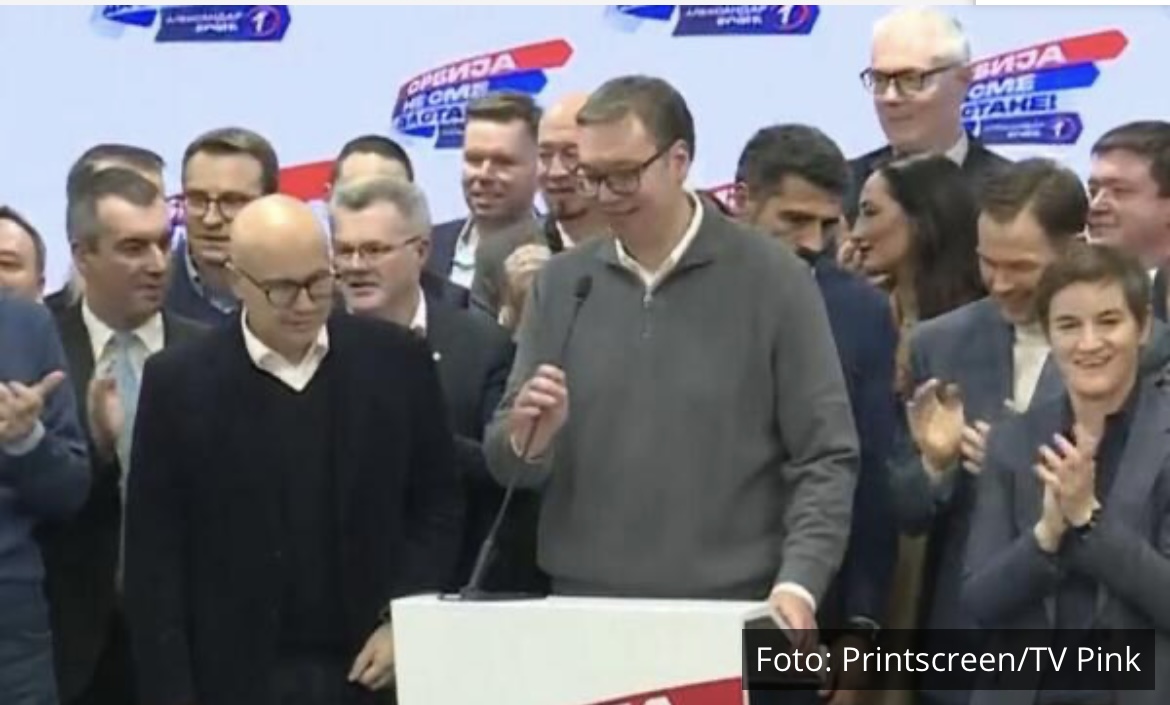 VUČIĆ SE OBRAĆA JAVNOSTI: U Beogradu nesumnjivo najviše glasova osvojila lista Beograd ne sme da stane!