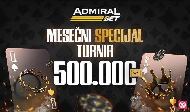 IMATE 500.000 RAZLOGA DA UČESTVUJETE U NOVOM POKER TURNIRU