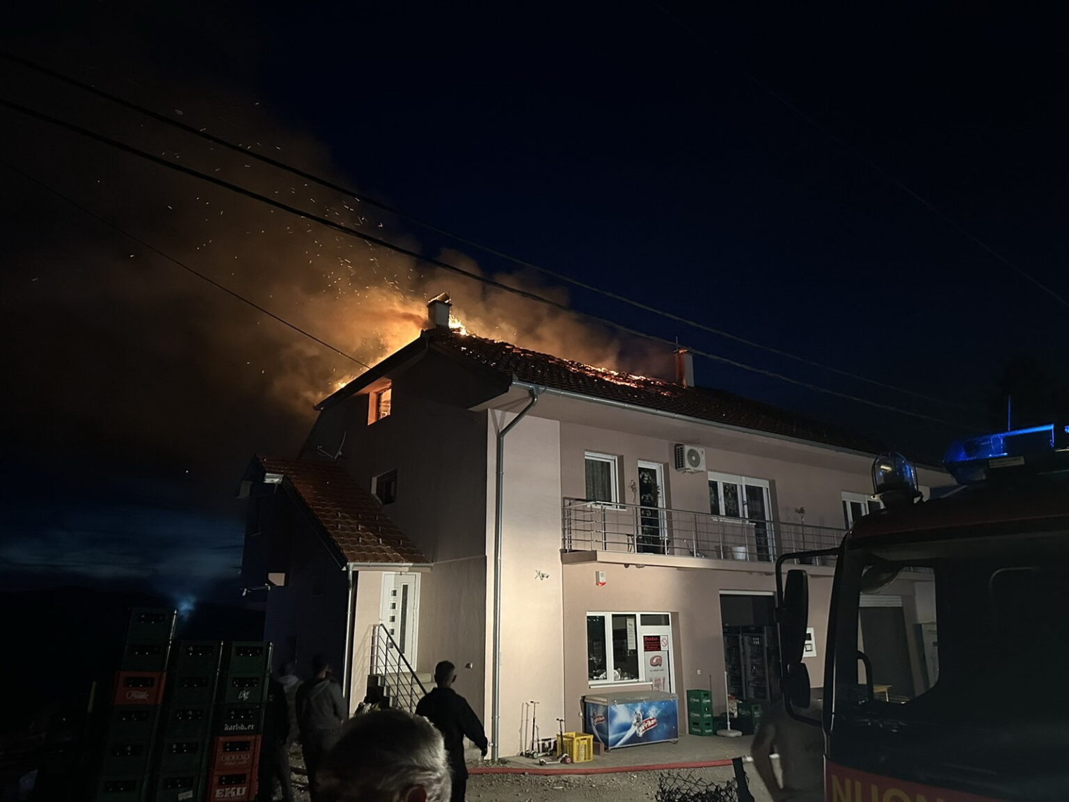 Požar u Gornjoj Sabanti
