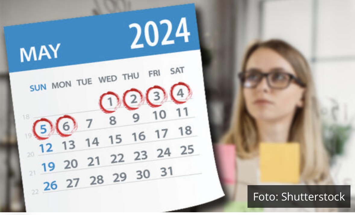 SPAJAMO VASKRS I 1. MAJ, NERADNI DANI SVE BLIŽI Ovako možete da dobijete čak 12 dana odmora! Ko radi – IMA VEĆU DNEVNICU
