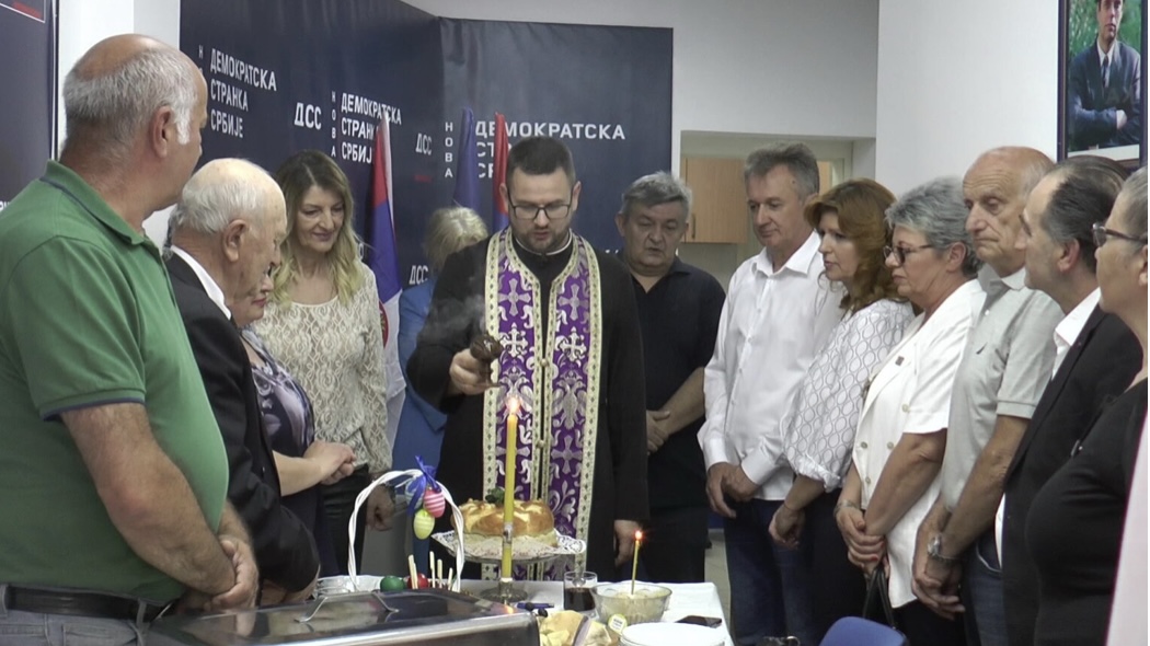 U stranačkim prostorijama Novi DSS obeležio slavu – Đurđevdan