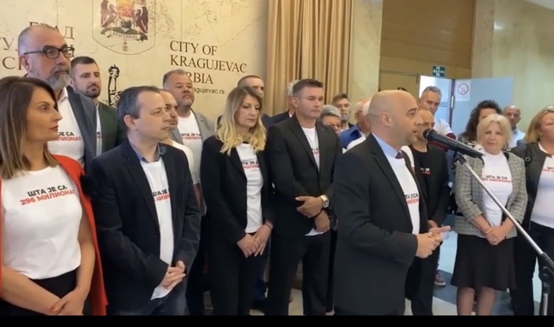 OPOZICIJA NE ZNA ŠTA HOĆE:Nastavak sednice gradskog parlamenta u Kragujevcu odložen zbog nedostatka kvoruma