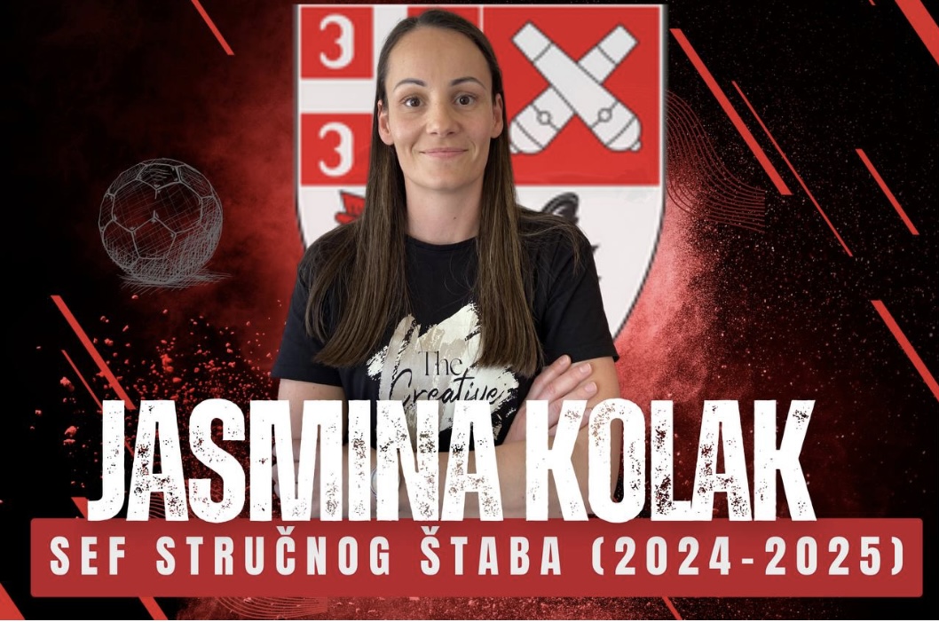 Jasmina Kolak na klupi ženske selekcije Radničkog